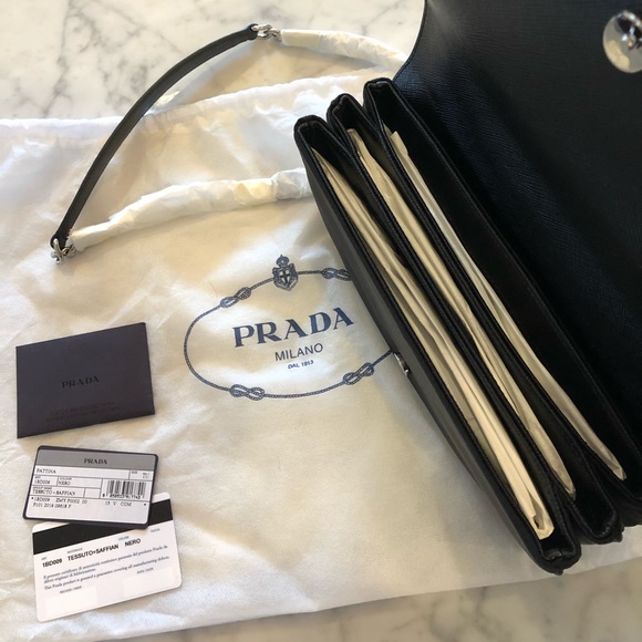 Prada Pattina Black Purse (Brand New) - Picture 4 of 4